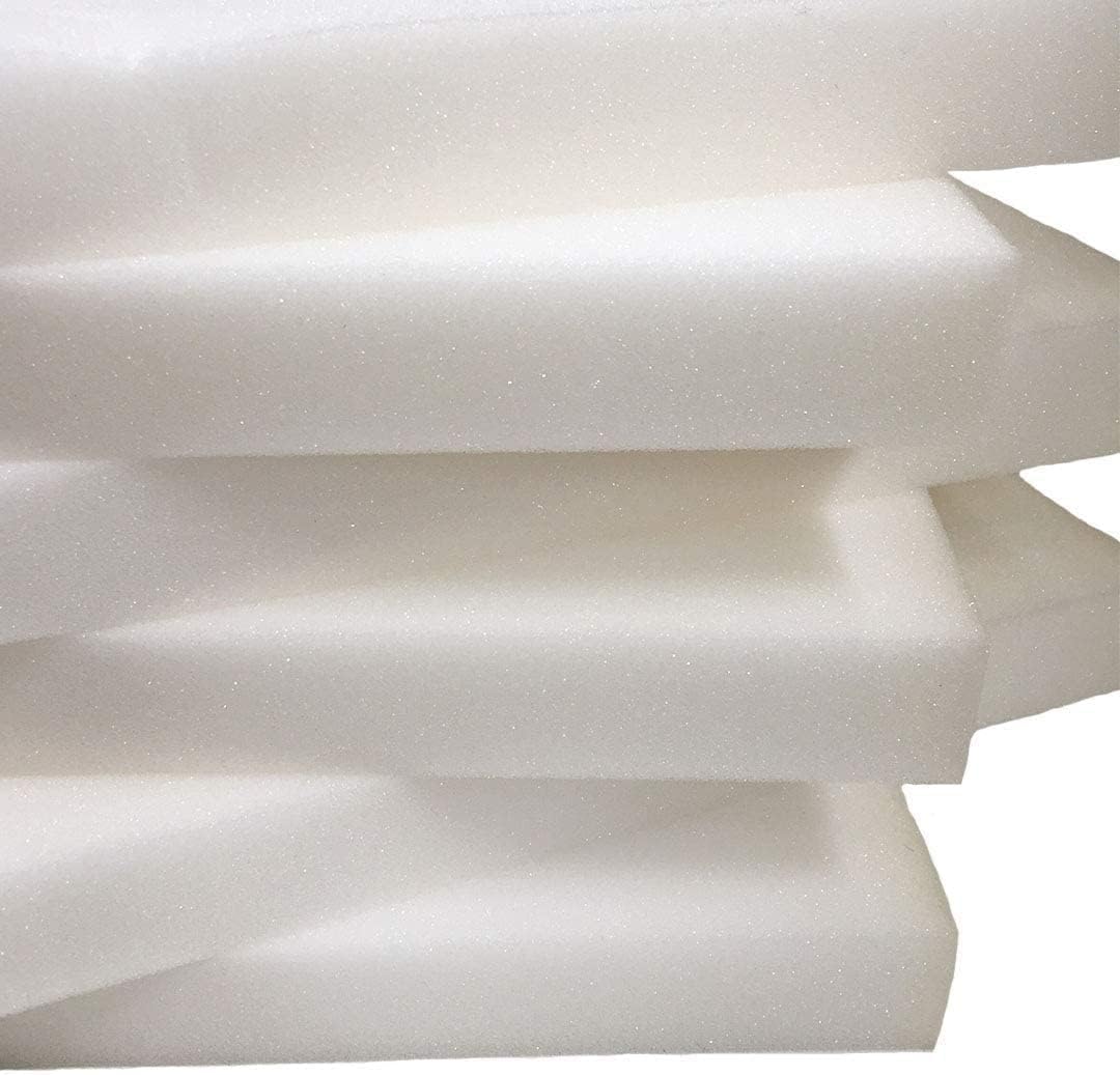 White Dense Upholstery Foam Premium Quality 3 Sizes