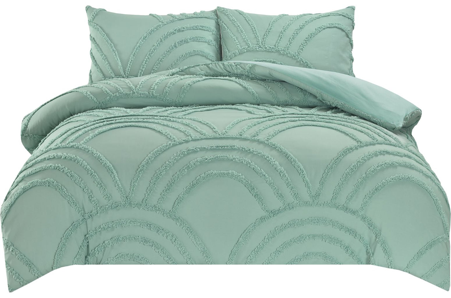 Zara Textured Frill Duvet Set 3 Colours