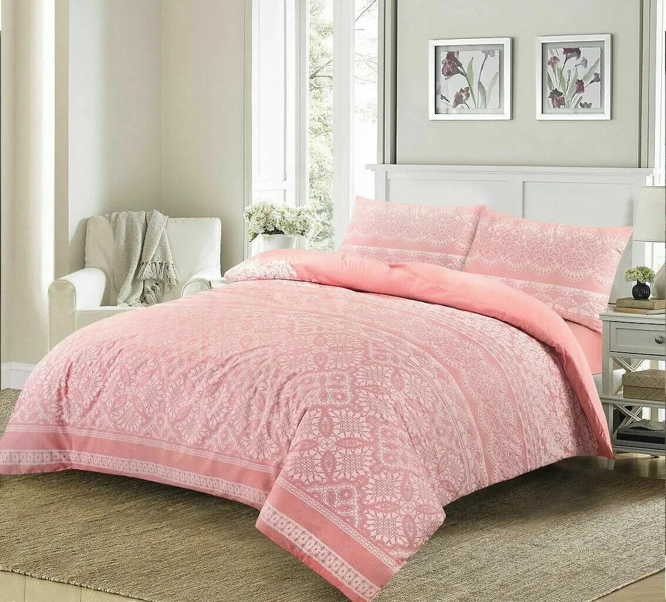 Aaliyah Print Duvet Cover Set 3 Colours