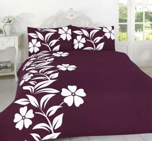 PolyCotton Duvet Cover Set Bedding Set Quilt Cover with Pillowcase