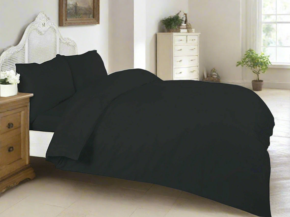 200 Thread Count Duvet Set All Sizes 11 Colours