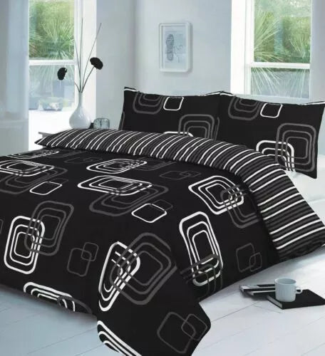 PolyCotton Duvet Cover Set Bedding Set Quilt Cover with Pillowcase