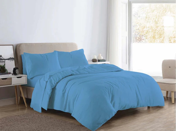 Flannelette 100% Soft Brushed Cotton Pillowcases 10 Colours