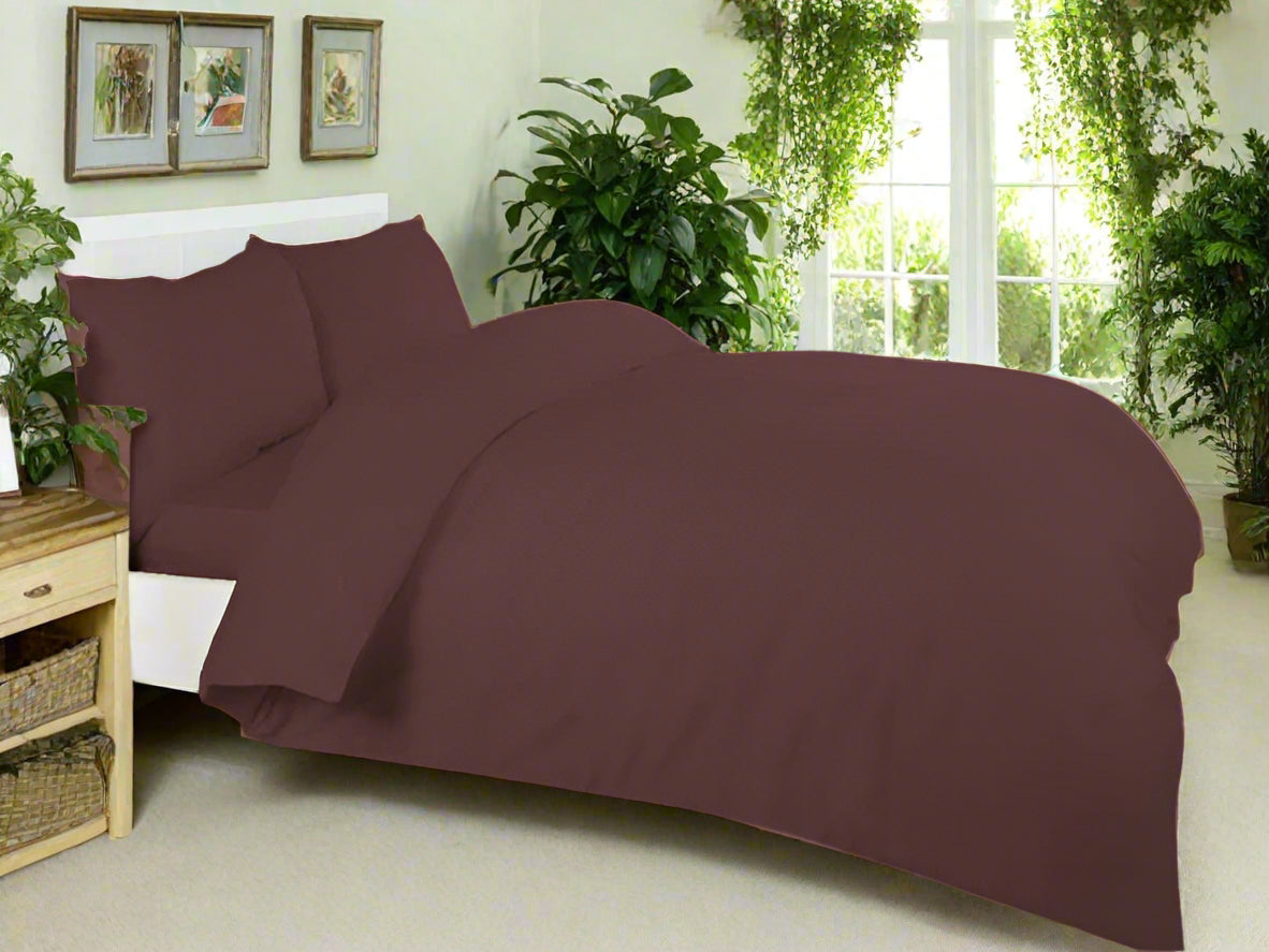 200 Thread Count Duvet Set All Sizes 11 Colours