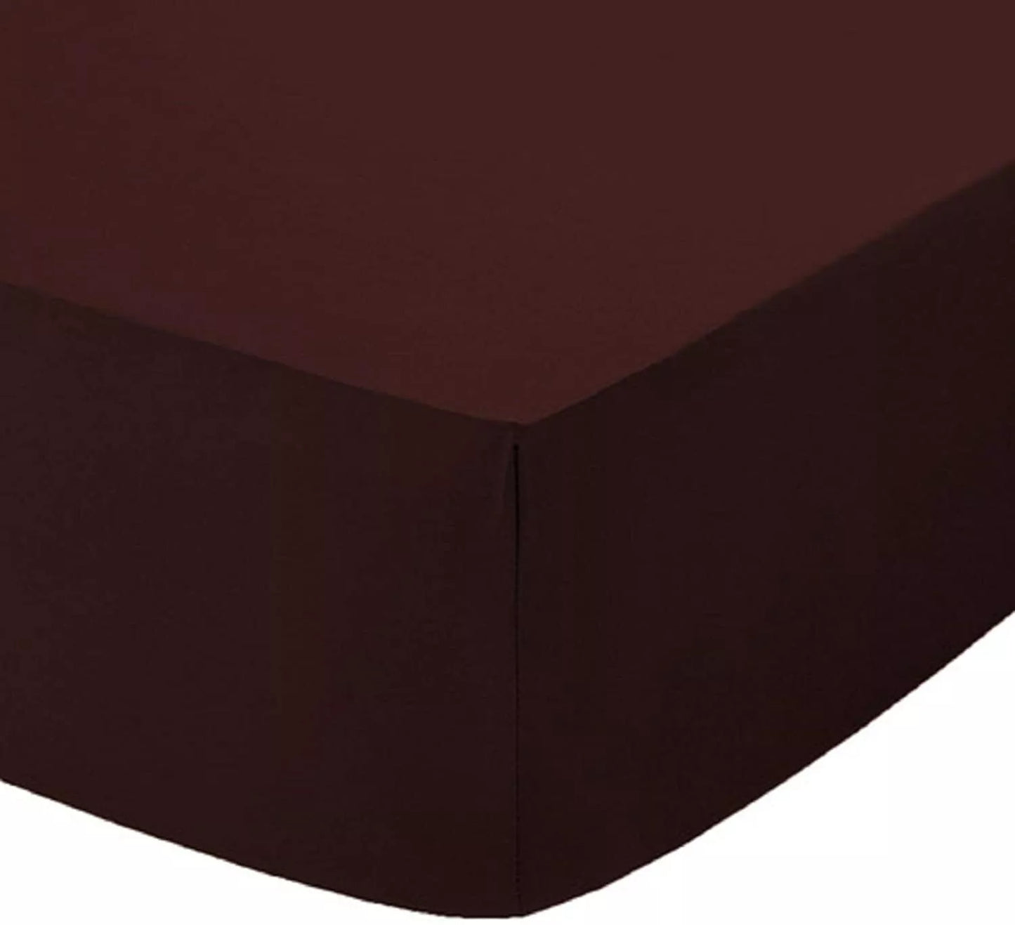 200 Thread Count Fitted Sheet 25 cm 11 Colours