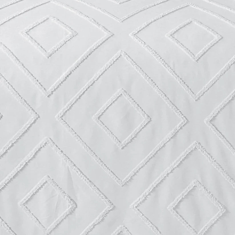 Como Tufted Duvet Cover Set with Pillowcases