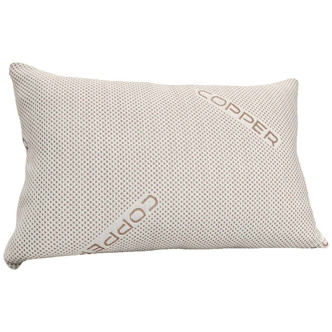 Copper Infused Memory Foam Pillow Anti-Ageing Wrinkle Reducing Hypoallergenic Therapy for Head & Neck Support
