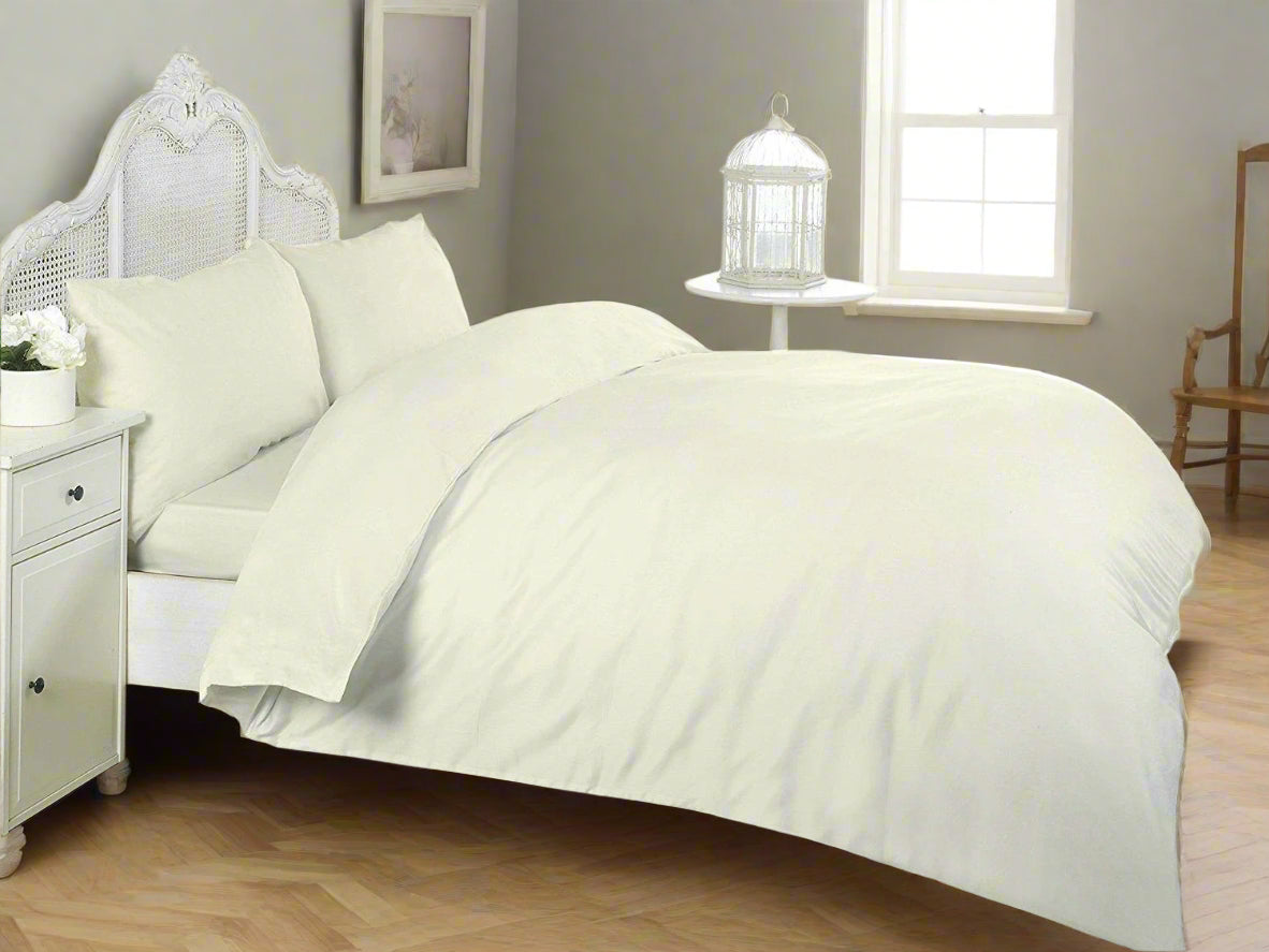 200 Thread Count Duvet Set All Sizes 11 Colours