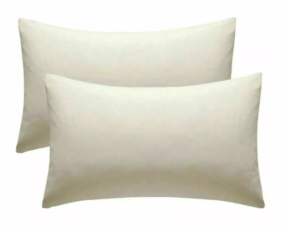 Luxury Percale 180 Thread Count Pillowcases