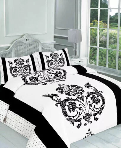 PolyCotton Duvet Cover Set Bedding Set Quilt Cover with Pillowcase