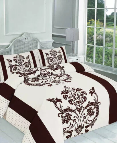 PolyCotton Duvet Cover Set Bedding Set Quilt Cover with Pillowcase