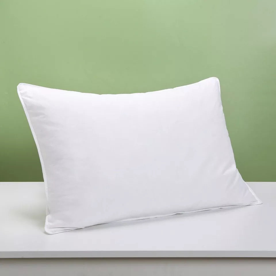Duck Feather & Down Pillows Cotton Cover Pack of 2