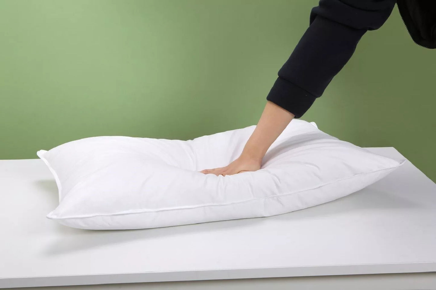 Duck Feather & Down Pillows Cotton Cover Pack of 2