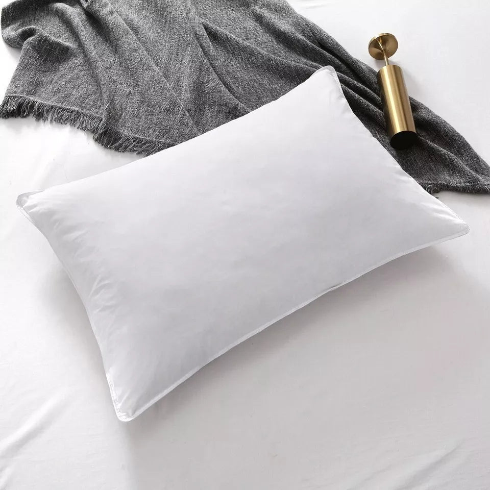 Duck Feather & Down Pillows Cotton Cover Pack of 2