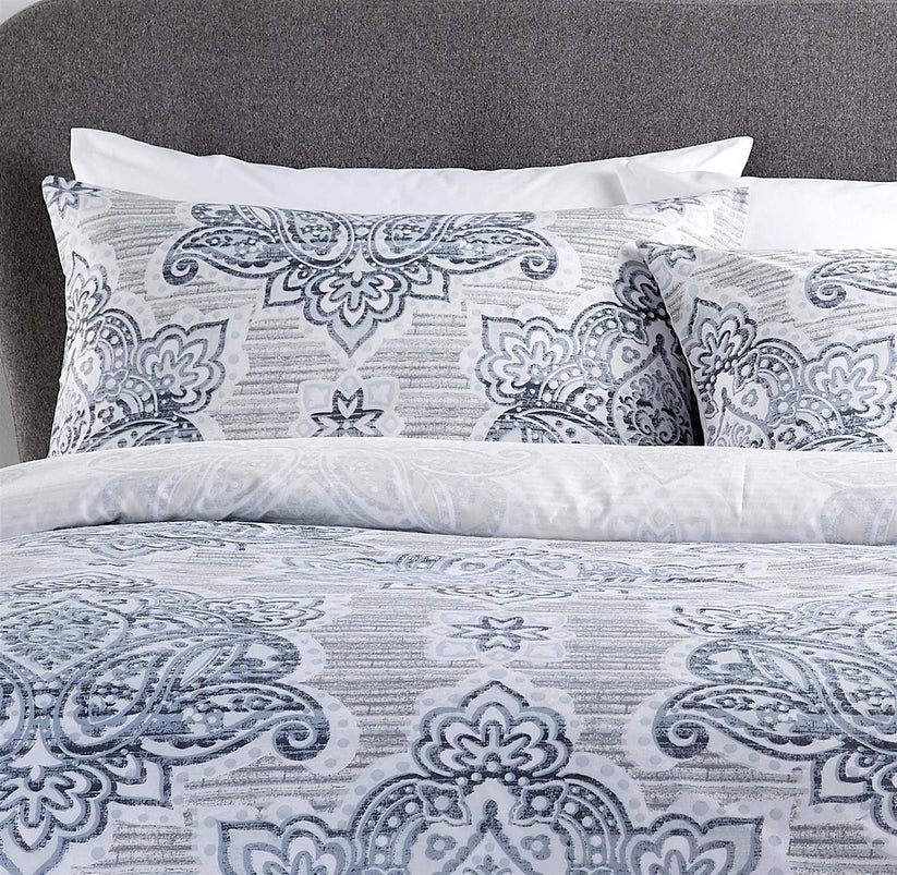 Empire Reversible Luxurious Cotton Rich Duvet Set with Vibrant Designs for Single Double and King Bed Sizes