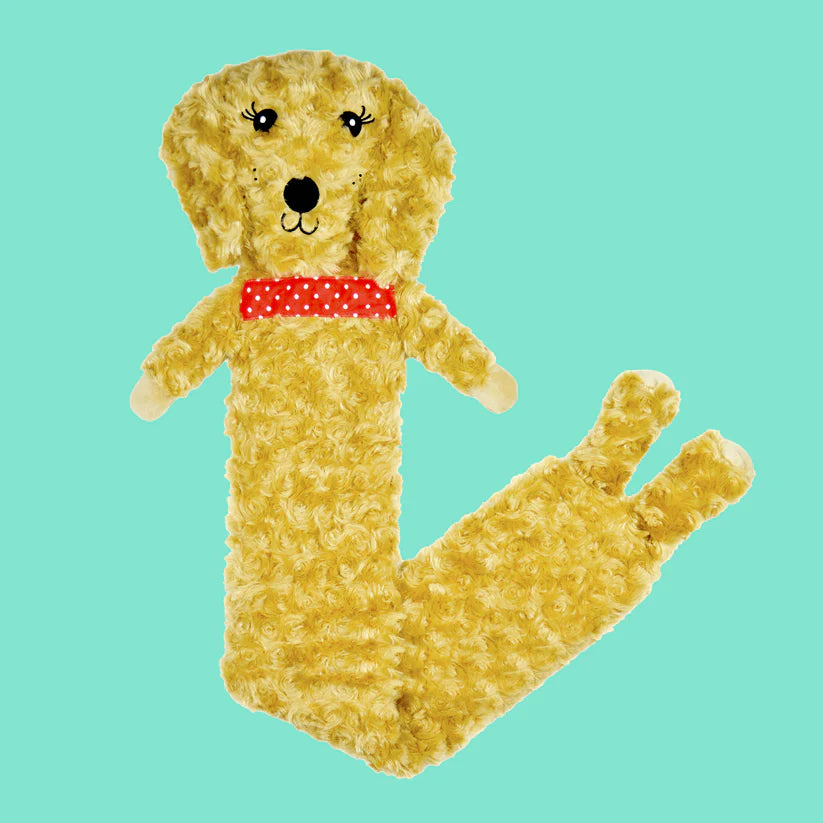 Extra Long 2L Hot Water Bottle with Plush Faux Fur Cover Durable Rubber for Muscle Pain Relief and Cosy Nights