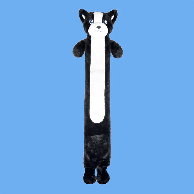 Extra Long 2L Hot Water Bottle with Plush Faux Fur Cover Durable Rubber for Muscle Pain Relief and Cosy Nights