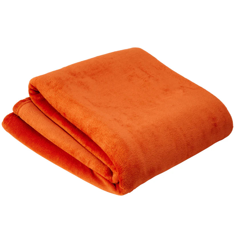Flannel Ultra Soft Fleece Throw Blanket Super Warm Plush Lightweight All-Season Comfort