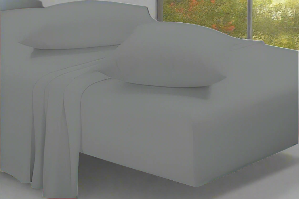 Easy Care Plain Percale Fitted Sheet 10" (25cm) 22 Colours