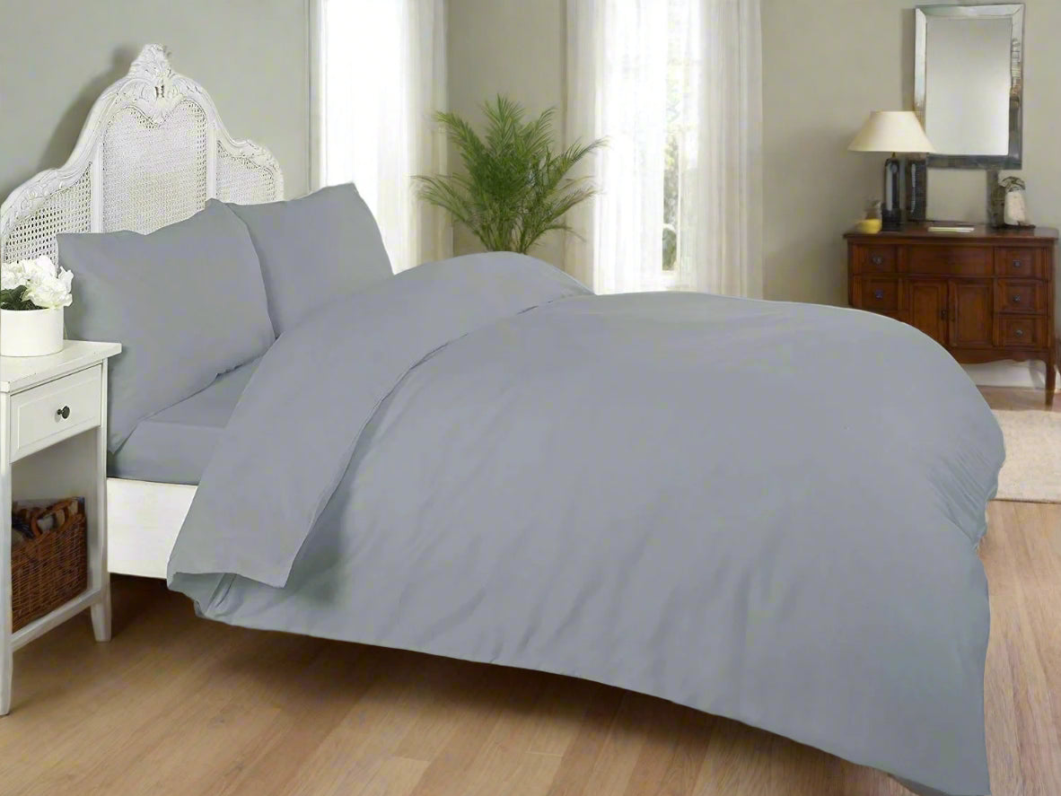 200 Thread Count Duvet Set All Sizes 11 Colours