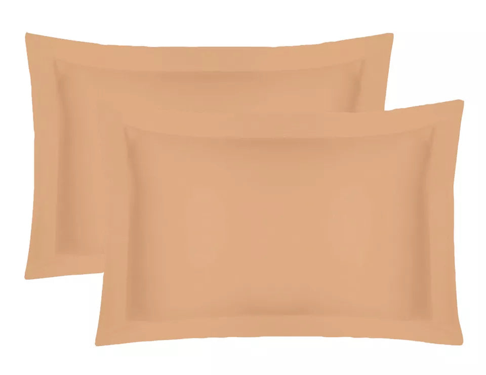 200 Thread Count Egyptian Cotton Pillowcases Oxford - Housewife 11 Colours