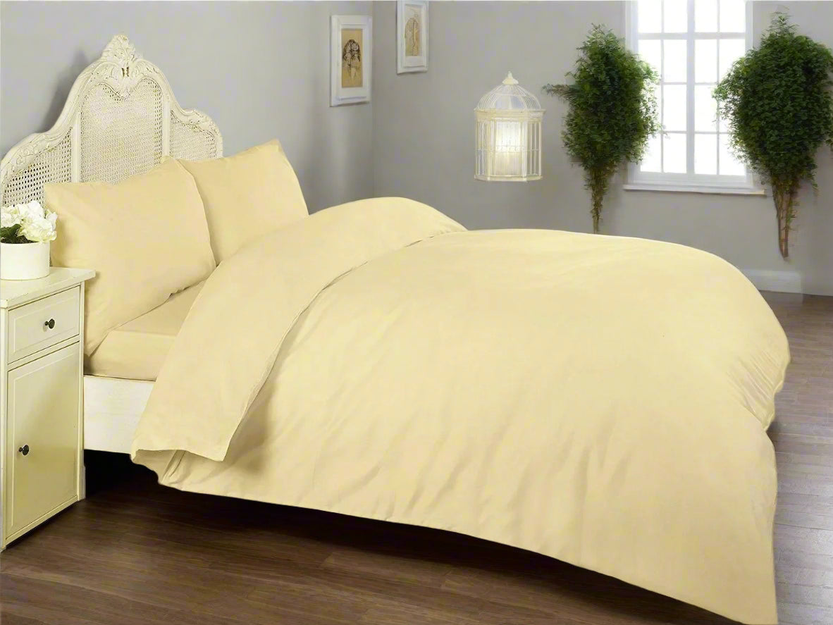 200 Thread Count Duvet Set All Sizes 11 Colours