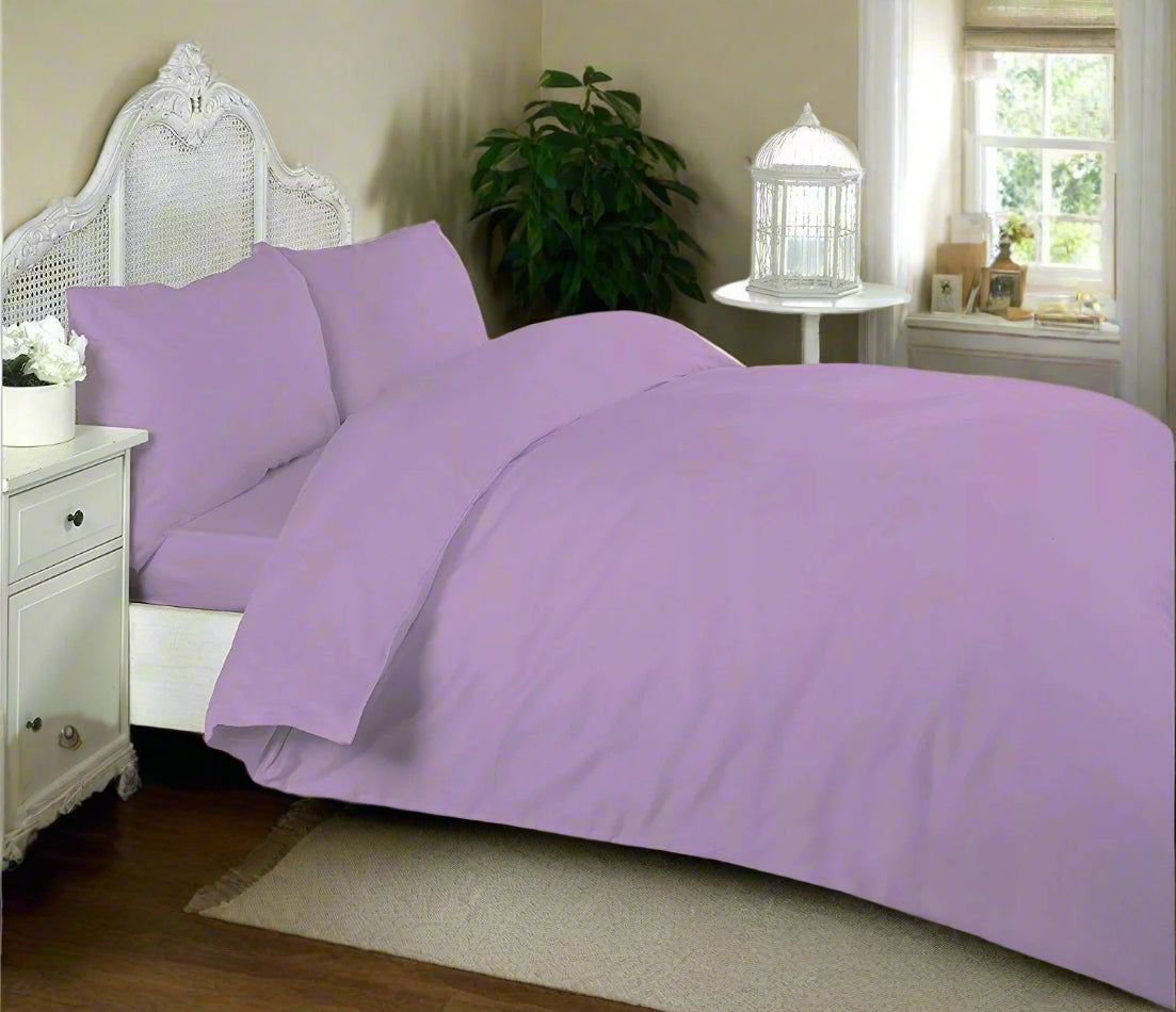 200 Thread Count Duvet Set All Sizes 11 Colours