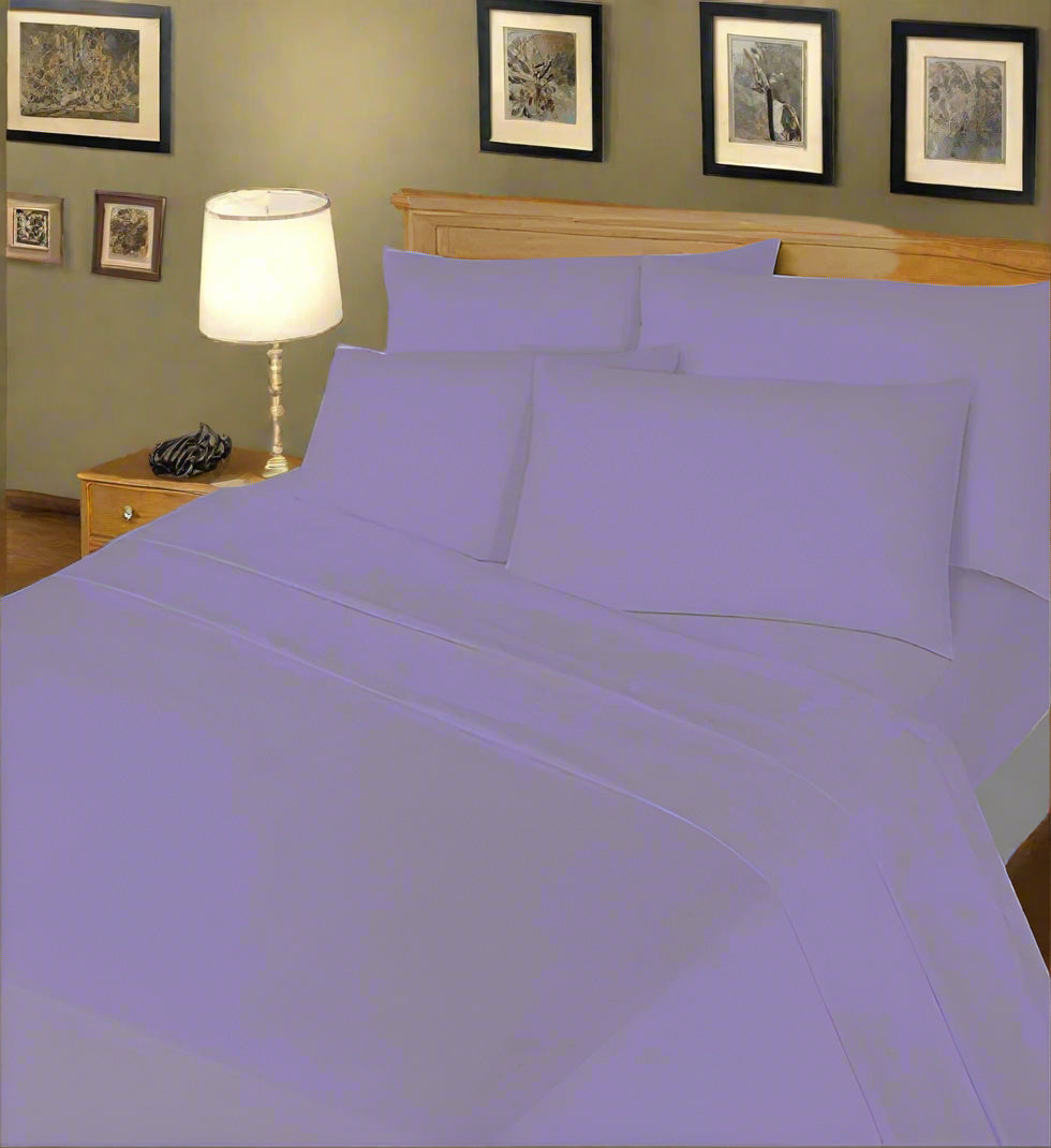 Luxury Percale Fitted Sheet Extra Deep (40cm) Non Iron 180 Thread Count Percale