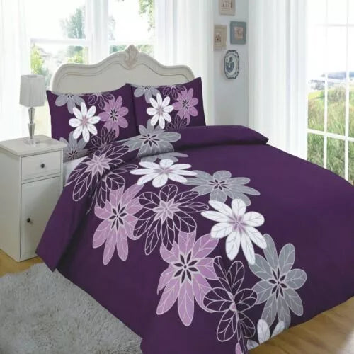 PolyCotton Duvet Cover Set Bedding Set Quilt Cover with Pillowcase