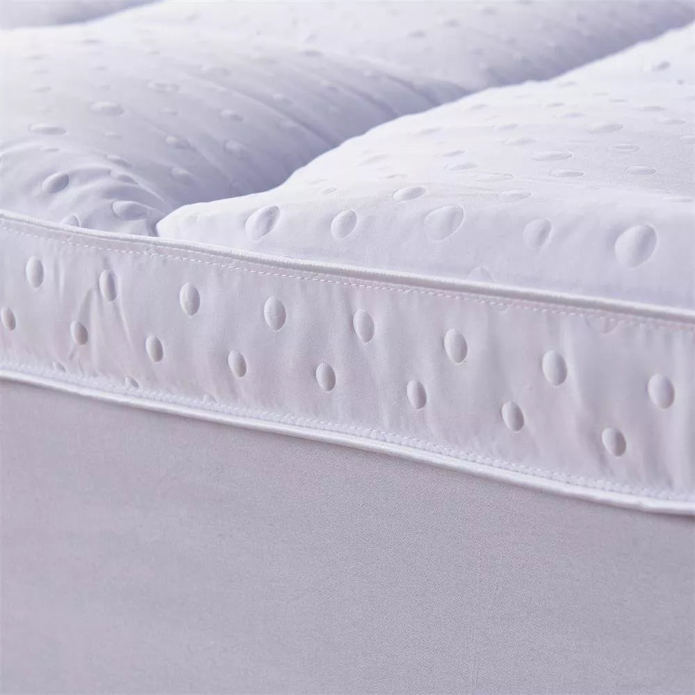 Mattress Topper 3D Bubble Microfiber 5cm Deep Extra Soft Thick Luxury Topper