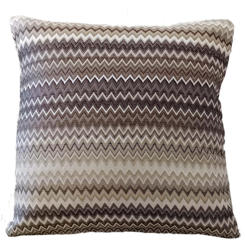 Mia Bohemian Throw Blanket with Tribal Striped Pattern and Tasselled Edges