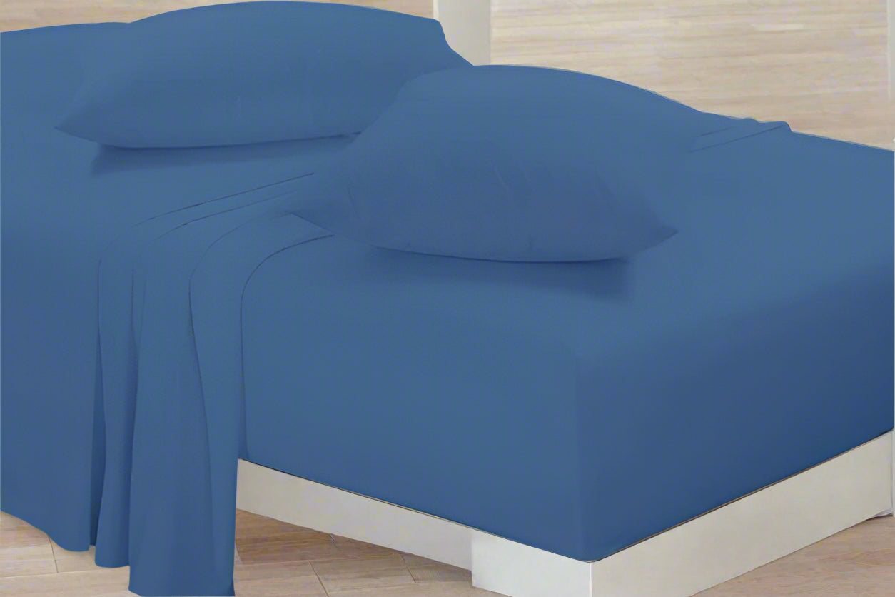 Easy Care Plain Percale Fitted Sheet 10" (25cm) 22 Colours