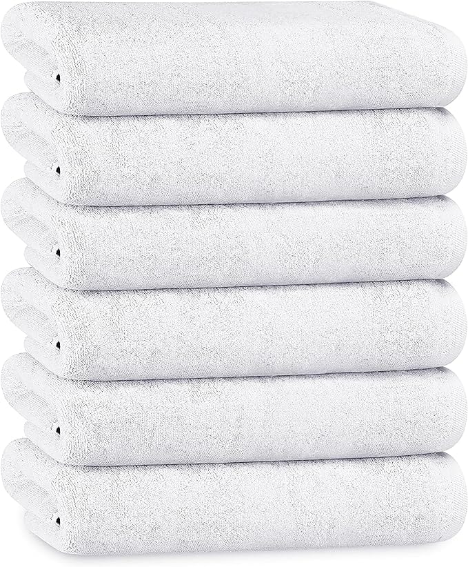 Multi-Pack Hotel Bath Sheets 500gsm Super Absorbent Quick Dry Soft Cotton