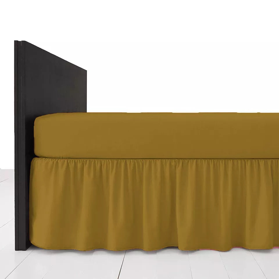 Easy Care Valance Fitted Sheet Fitted Sheet 22 Colours