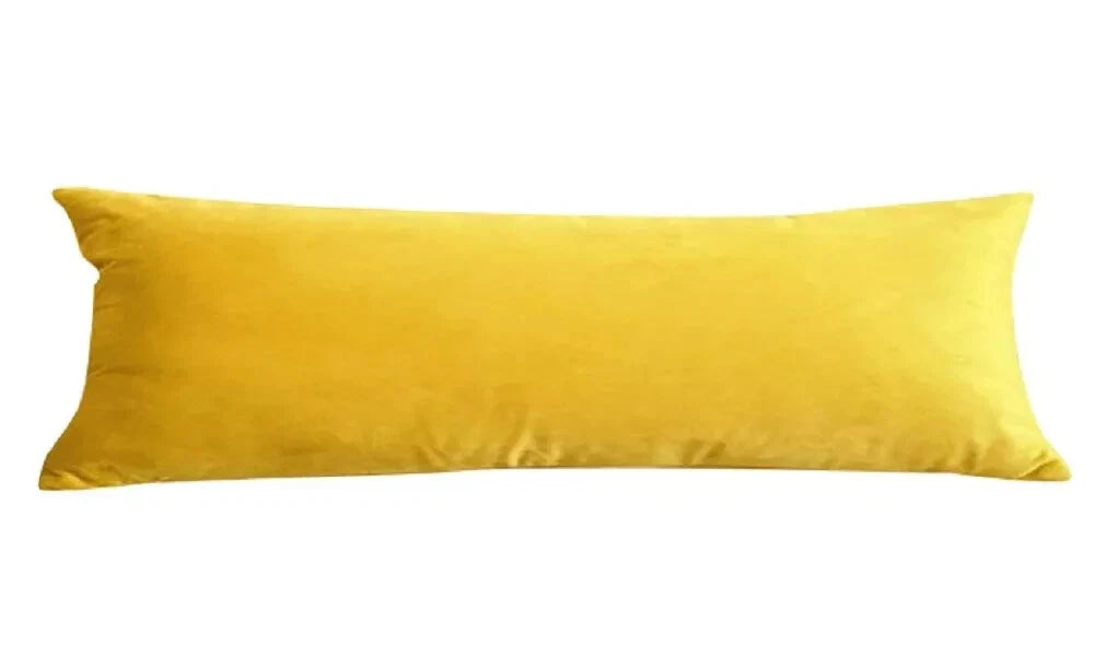 Easy Care Bolster Cushion Pillowcases 4 Sizes 22 Colours