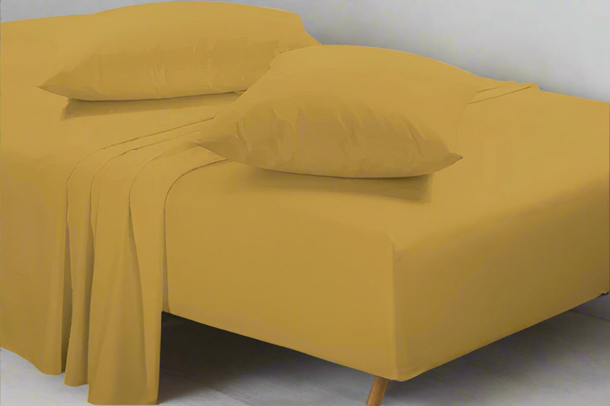 Easy Care Plain Percale Fitted Sheet 10" (25cm) 22 Colours