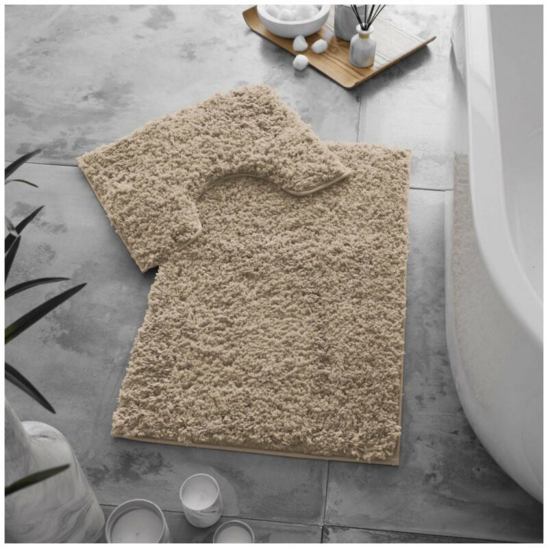 Zero Twist Bath Mat Pedestal Set 10 Colours