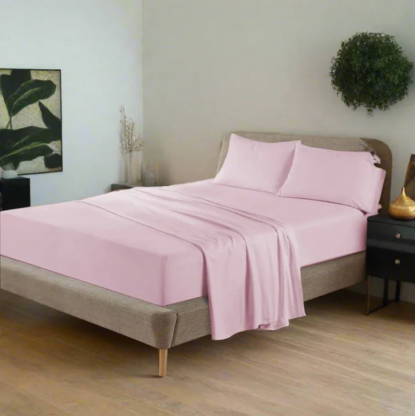 Flannelette 100% Soft Brushed Cotton Fitted Sheet 10" (25cm) Depth