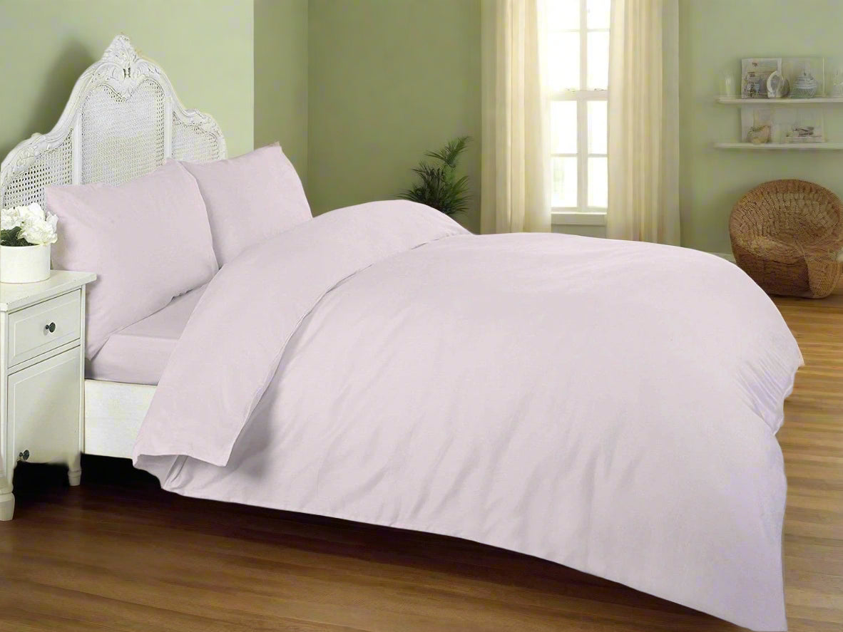200 Thread Count Duvet Set All Sizes 11 Colours