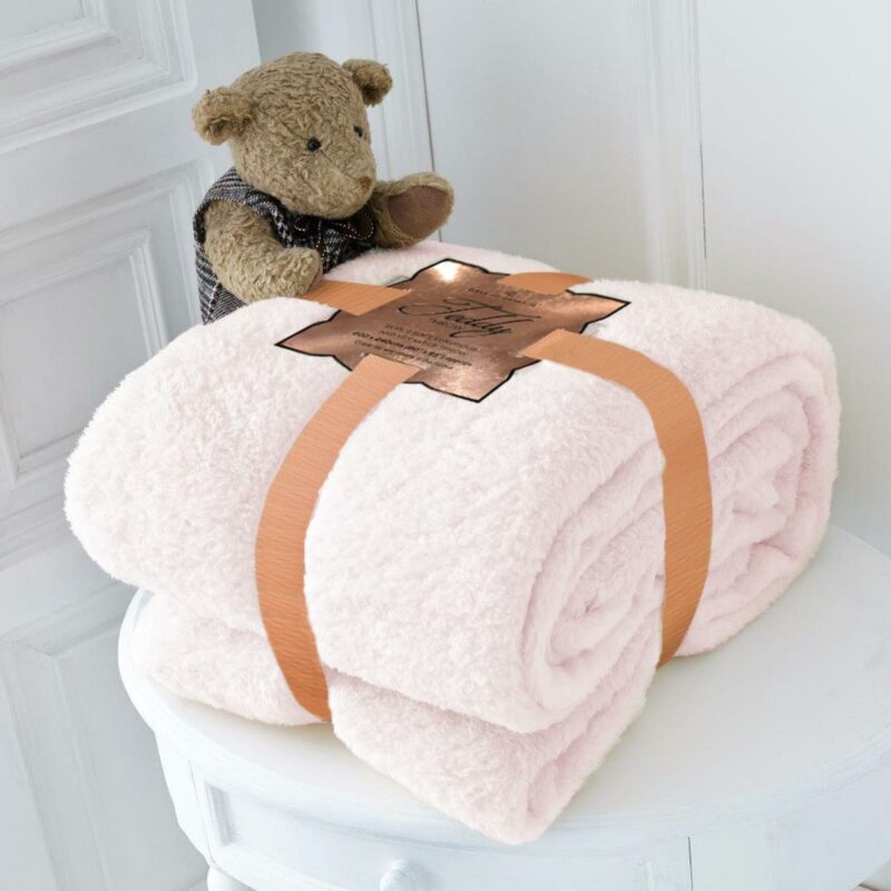 Teddy Throw 2 Sizes 14 Colours