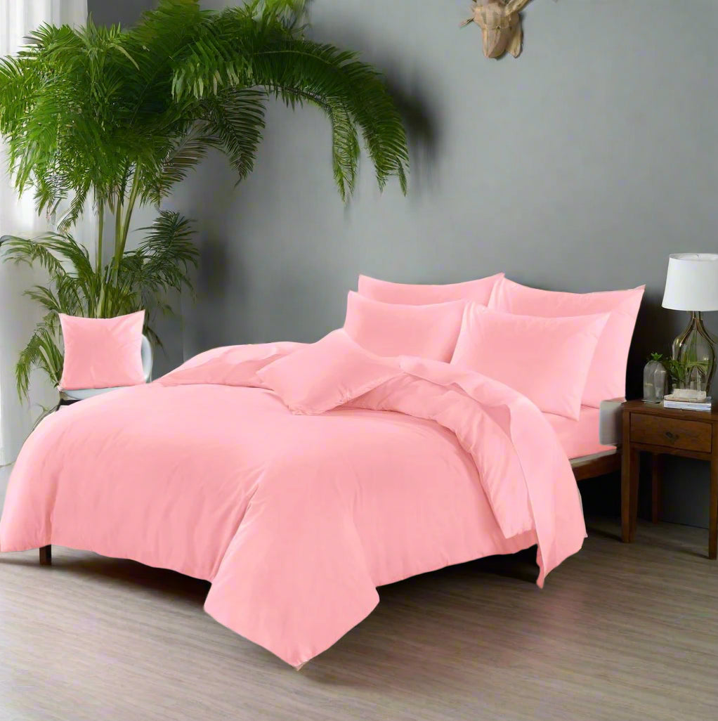 Ultra Soft Duvet Quilt Cover Set with pillowcase(s) 8 Colours