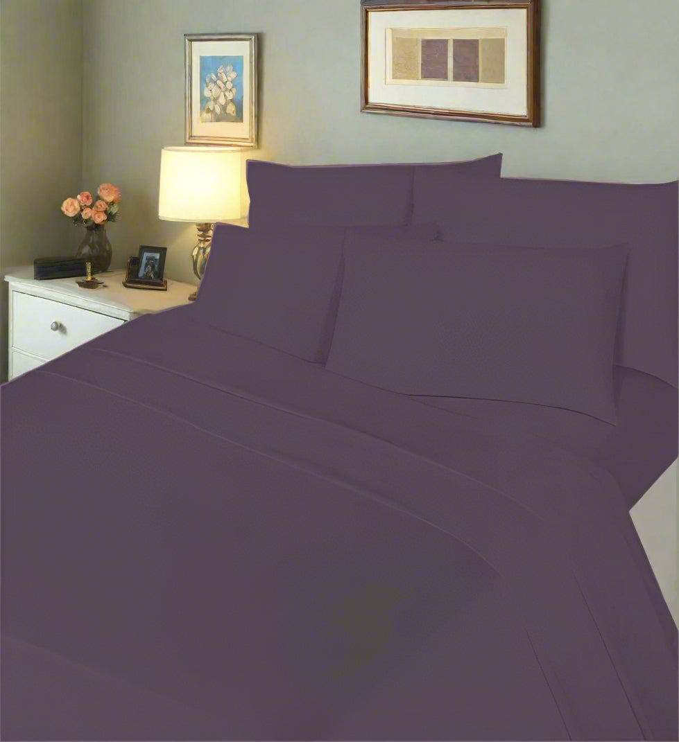 Luxury Percale Fitted Sheet Extra Deep (40cm) Non Iron 180 Thread Count Percale