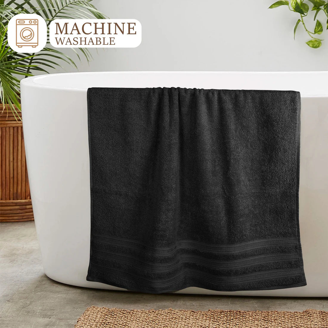 Ritz Viscose Stripe Super Soft Cotton Luxury Absorbent Towels, Jumbo Bath Sheet Packs & Towel Bale Sets
