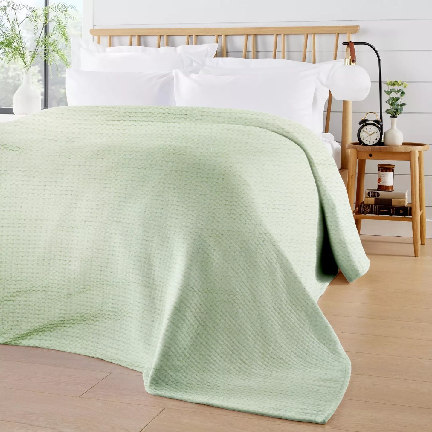 Cotton Florian Throw Checked Throw 5 Colours