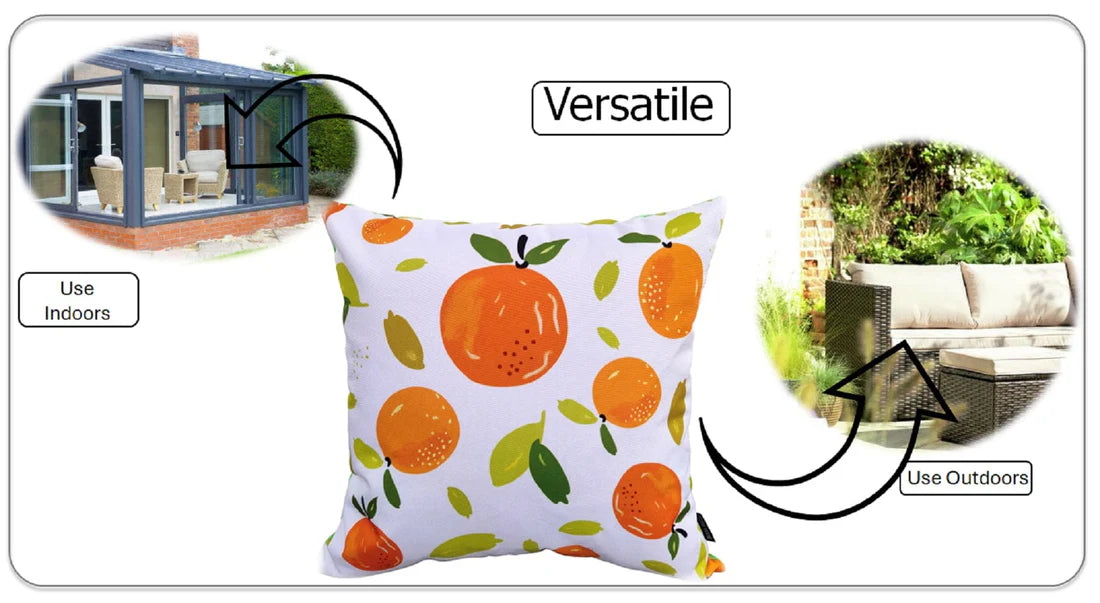 Summer Fruit Design Waterproof Outdoor Cushion