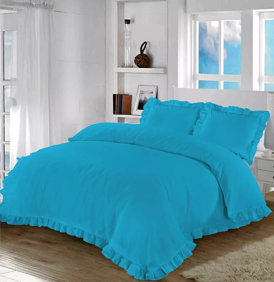 Santiago Frill Duvet Cover Set 5 Colours
