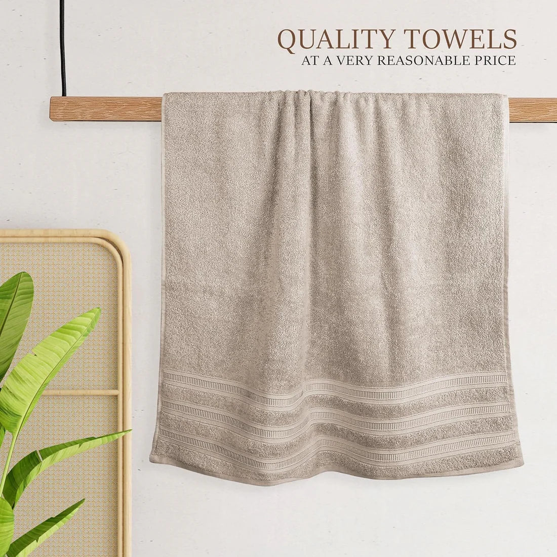 Ritz Viscose Stripe Super Soft Cotton Luxury Absorbent Towels, Jumbo Bath Sheet Packs & Towel Bale Sets