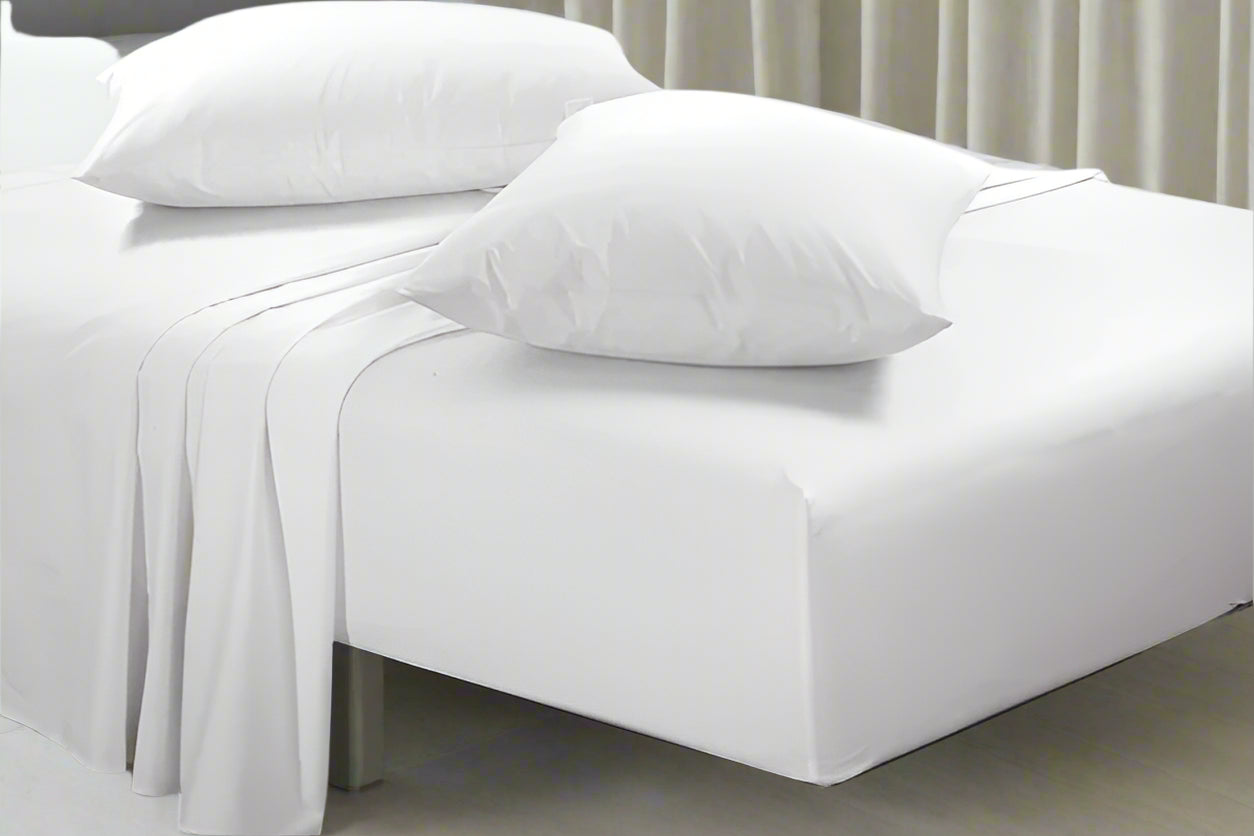 Easy Care Plain Percale Fitted Sheet 10" (25cm) 22 Colours