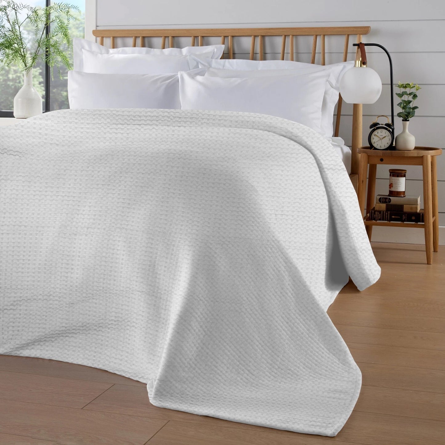 Cotton Florian Throw Checked Throw 5 Colours