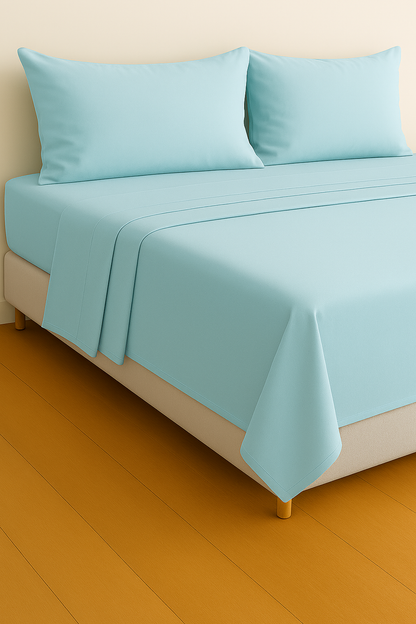 200 Thread Count Flat Sheet All Sizes 11 Colours